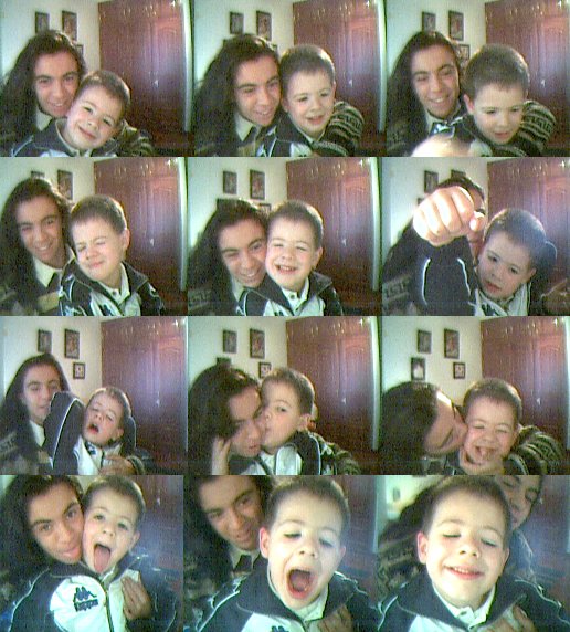 Gorgeus kid, Hugo, a little devil also